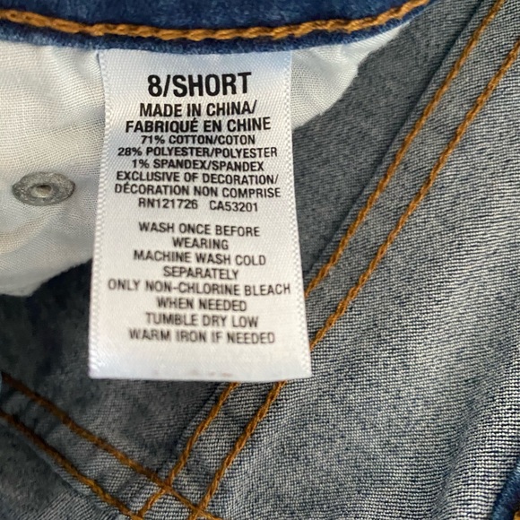 Aeropostale high waisted jegging dark wash jeans - Picture 6 of 6